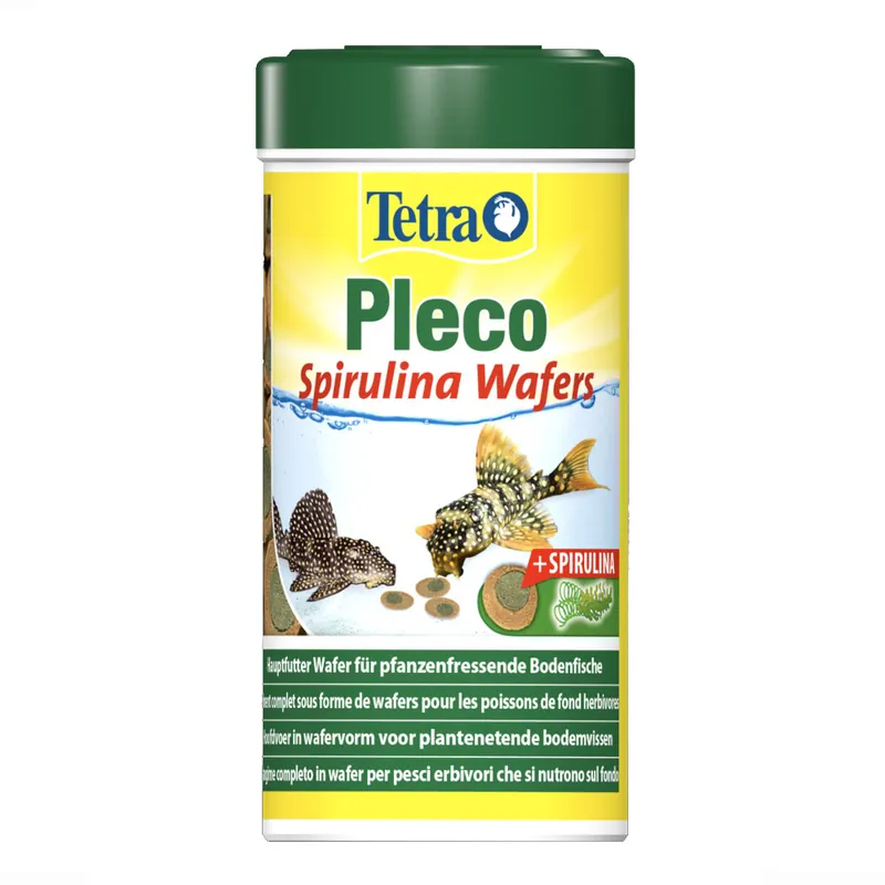 Markenware Tetra Pleco Spirulina Wafers 250 ml (Futter mit Algen)
